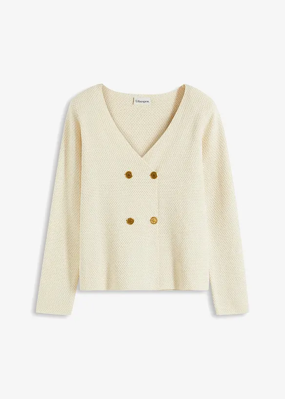 Cardigan stile blazer, bonprix