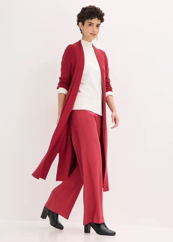 Cardigan lungo con viscosa, bonprix