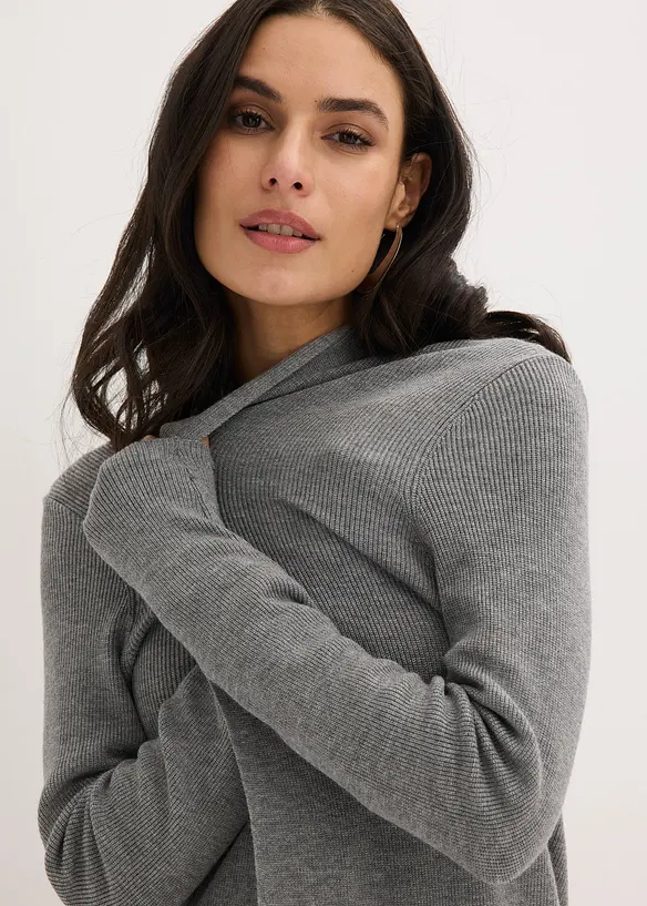 Cardigan lungo con viscosa, bonprix