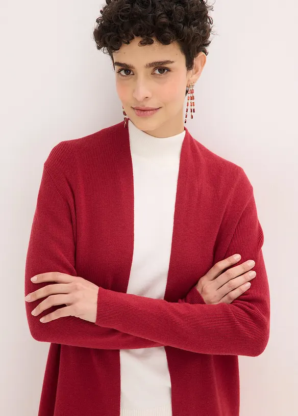 Cardigan lungo con viscosa, bonprix