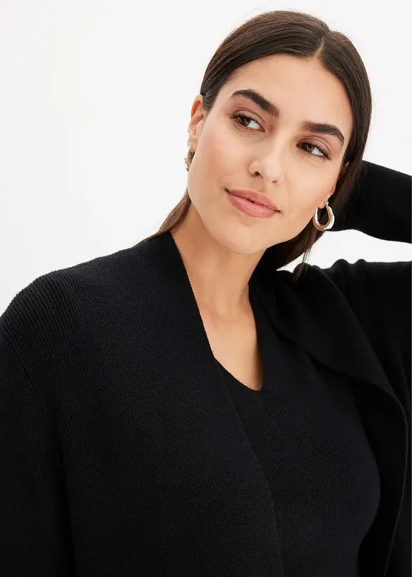 Cardigan lungo con viscosa, bonprix