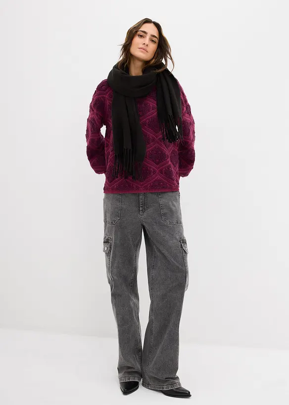 Maglione boxy, bonprix