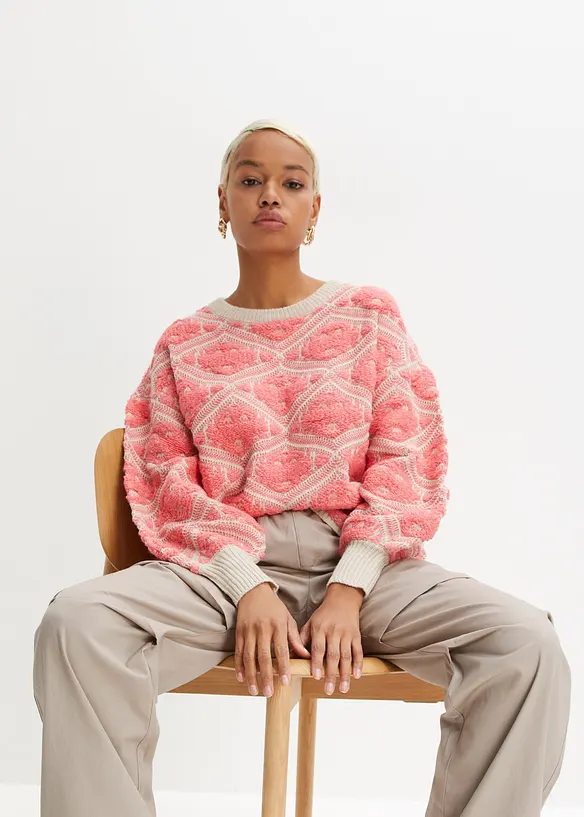 Maglione boxy, bonprix