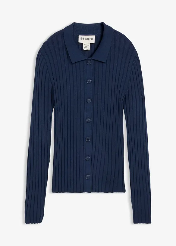 Cardigan a coste, bonprix