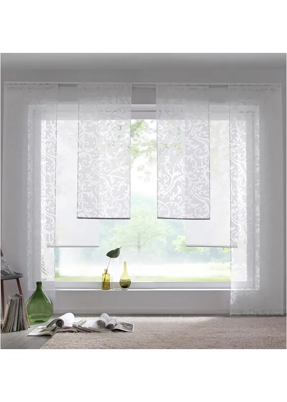 Tenda devor&eacute; a pannello con tralci (pacco da 1), bonprix