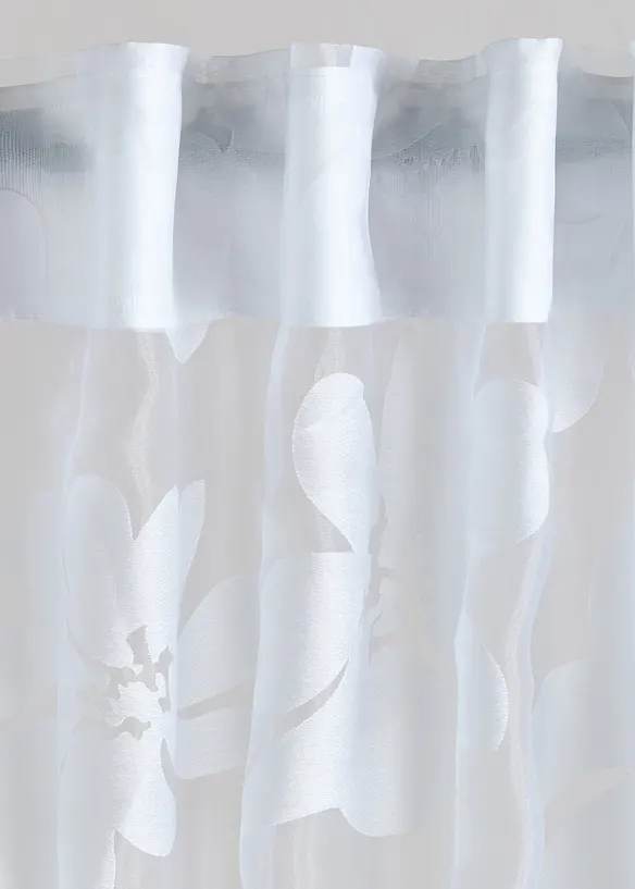 Tenda trasparente in tessuto devor&eacute; (pacco da 1), bonprix