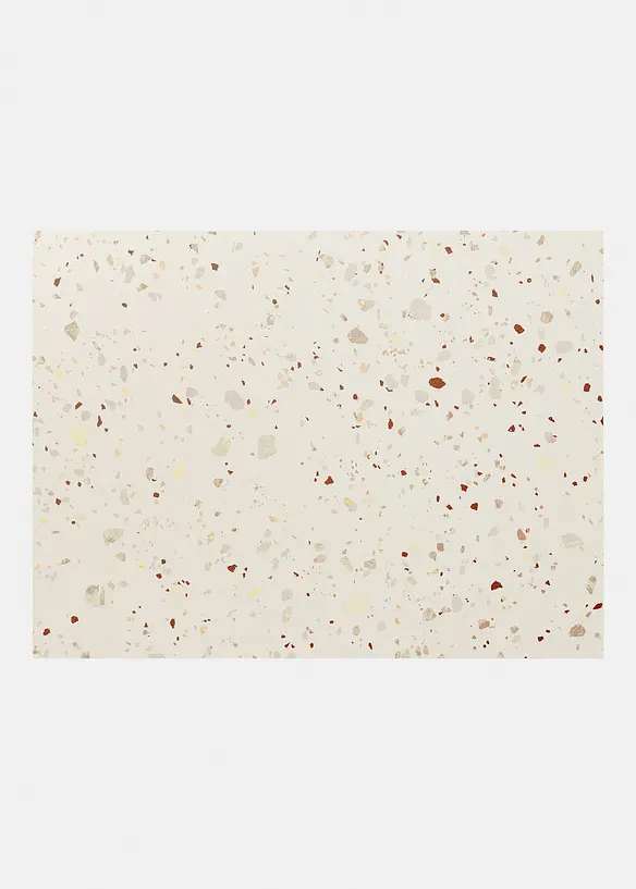 Zerbino lavabile con motivo floreale, bonprix