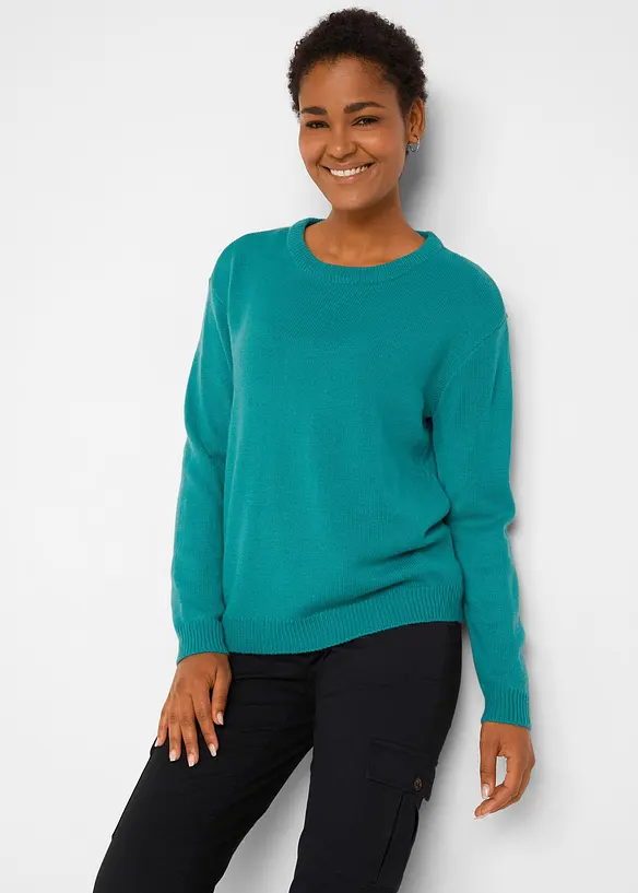 Maglione a girocollo, bonprix