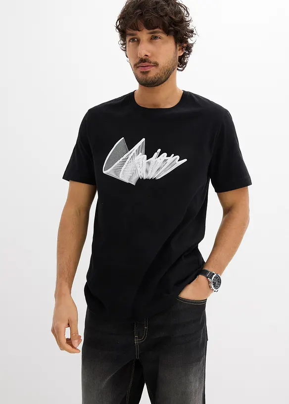 T-shirt in puro cotone biologico, bonprix