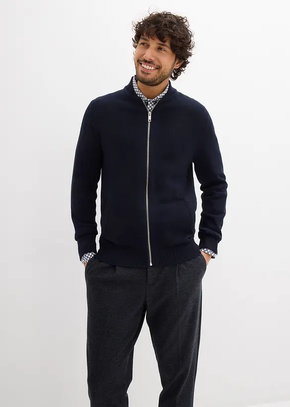 Cardigan con cotone riciclato, bonprix