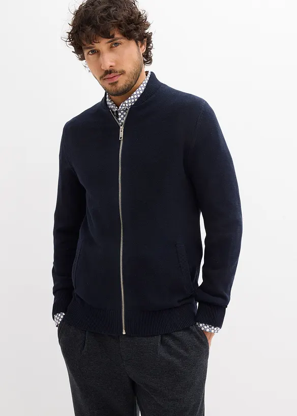 Cardigan con cotone riciclato, bonprix