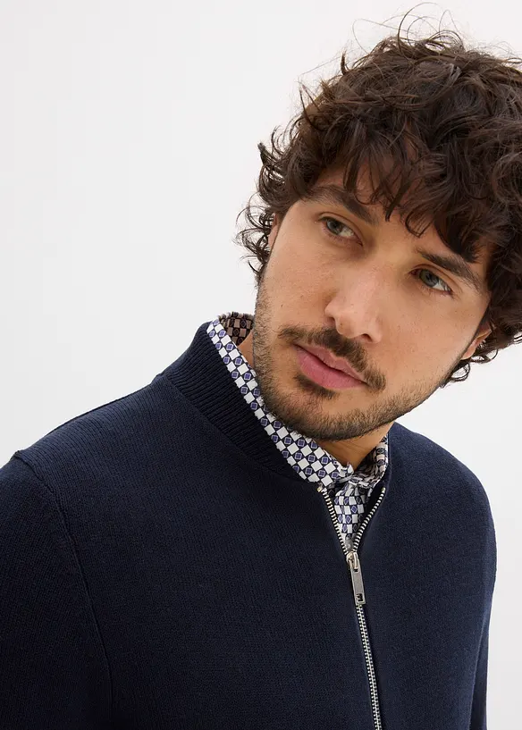 Cardigan con cotone riciclato, bonprix