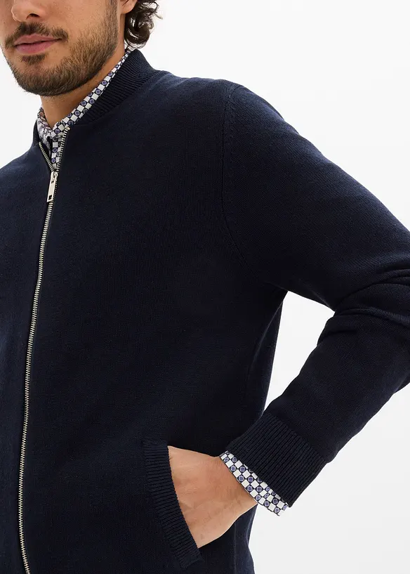 Cardigan con cotone riciclato, bonprix