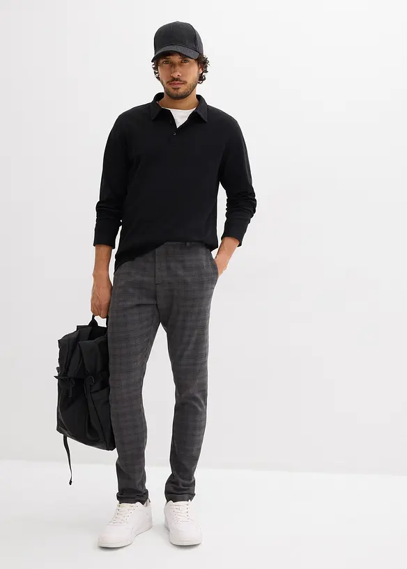 Pantaloni da completo con poliestere riciclato, bonprix