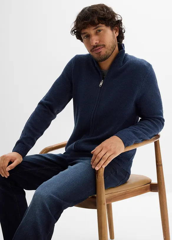 Cardigan in filato fine, bonprix