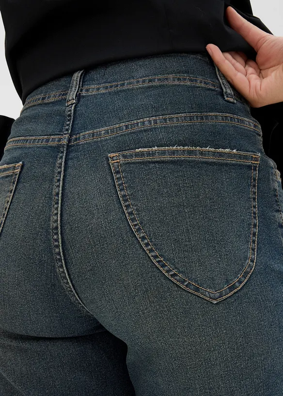 Mom jeans, vita alta, bonprix