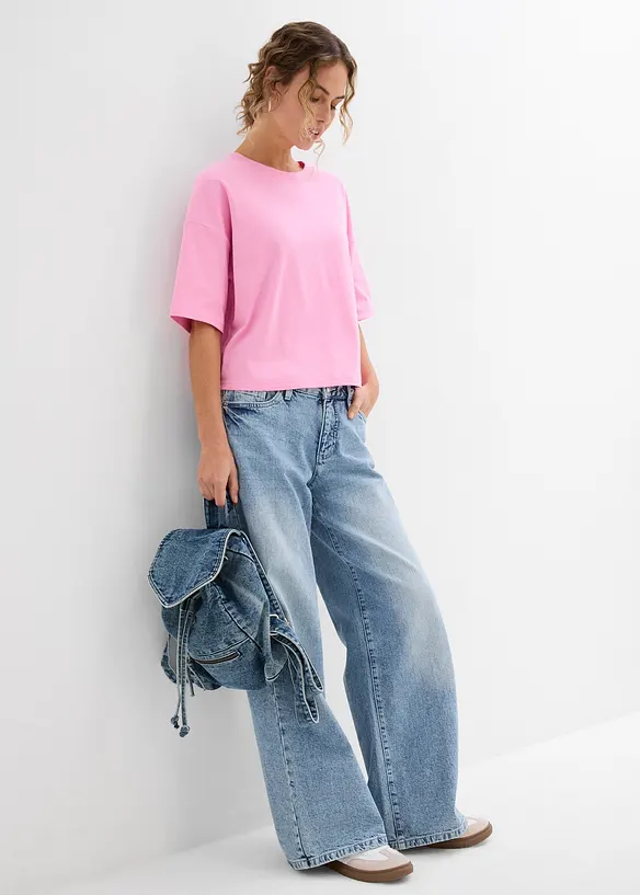 T-shirt in puro cotone biologico, bonprix