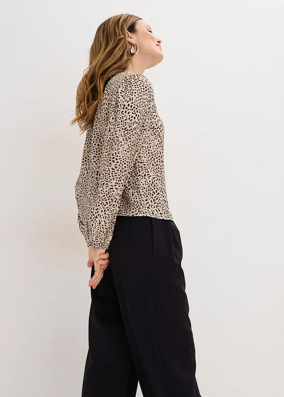 Blusa in misto viscosa, bonprix
