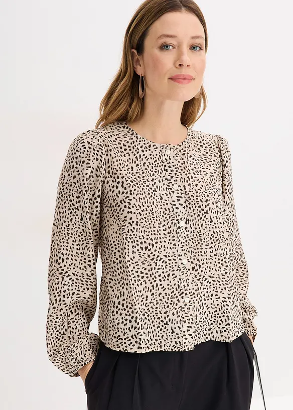 Blusa in misto viscosa, bonprix