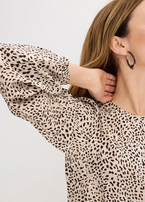 Blusa in misto viscosa, bonprix