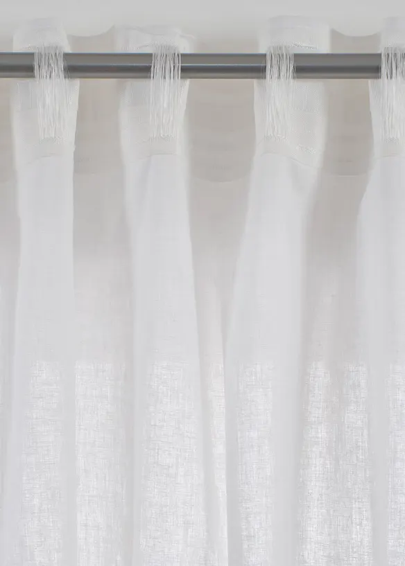 Tenda in misto lino e cotone (pacco da 1), bonprix