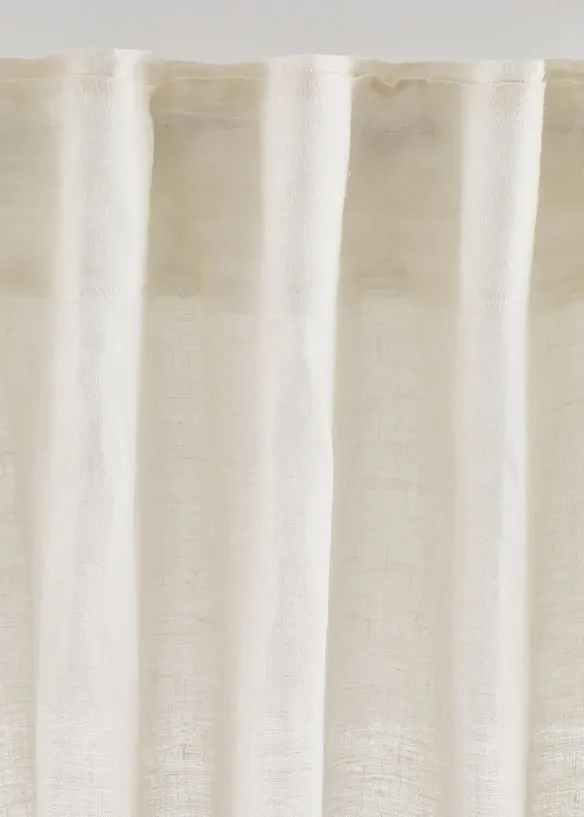 Tenda in misto lino e cotone (pacco da 1), bonprix