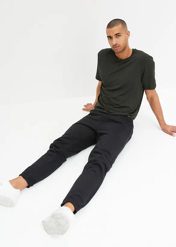 Pantaloni da jogging in puro cotone biologico, bonprix