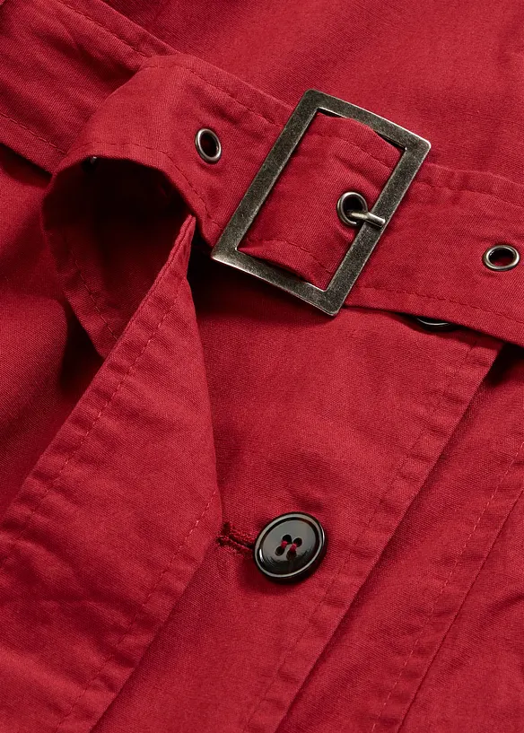 Trench lungo con cintura, bonprix