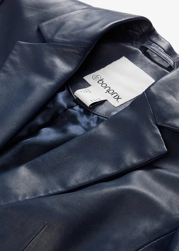 Blazer in nappa d'agnello, bonprix