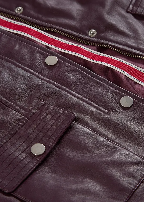 Giacca in nappa di agnello, bonprix