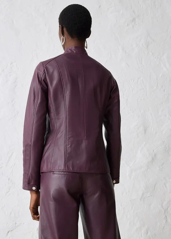 Giacca in nappa di agnello, bonprix