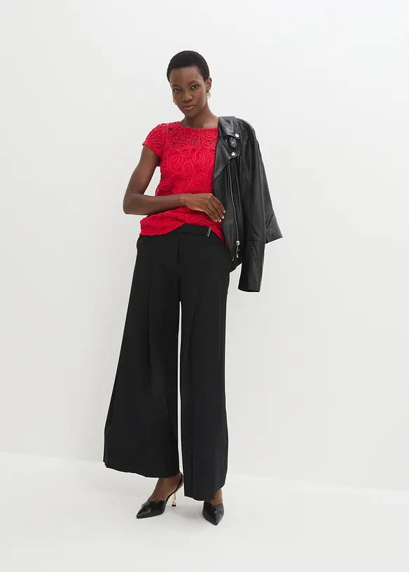 Giacca biker in nappa, bonprix