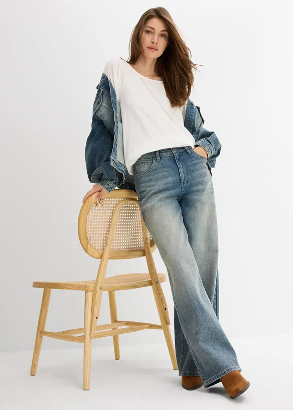 Maglia in puro cotone biologico, bonprix