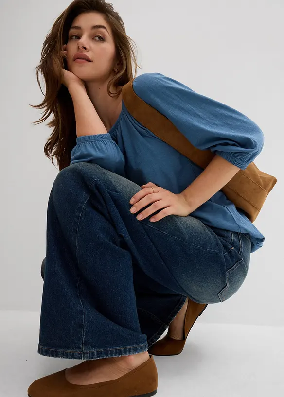 Maglia in puro cotone biologico, bonprix