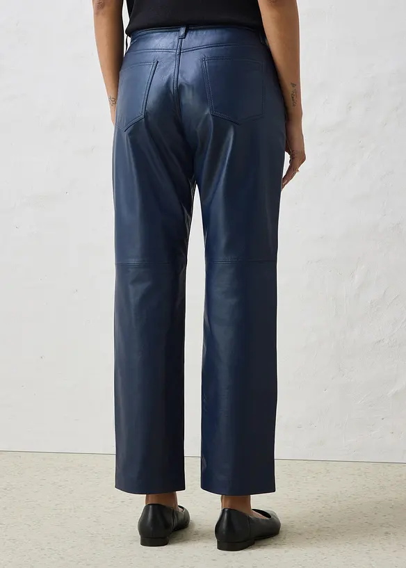 Pantaloni in nappa d'agnello, bonprix