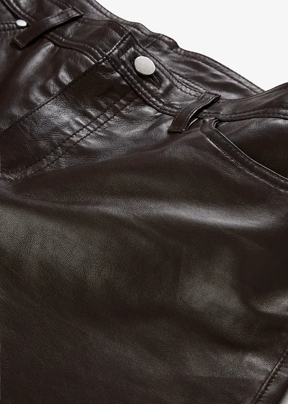 Pantaloni in nappa d'agnello, bonprix