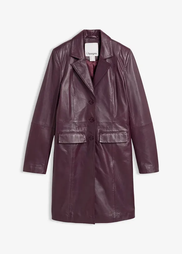 Cappotto in nappa d'agnello, bonprix