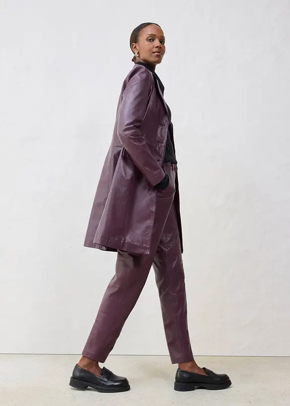 Cappotto in nappa d'agnello, bonprix