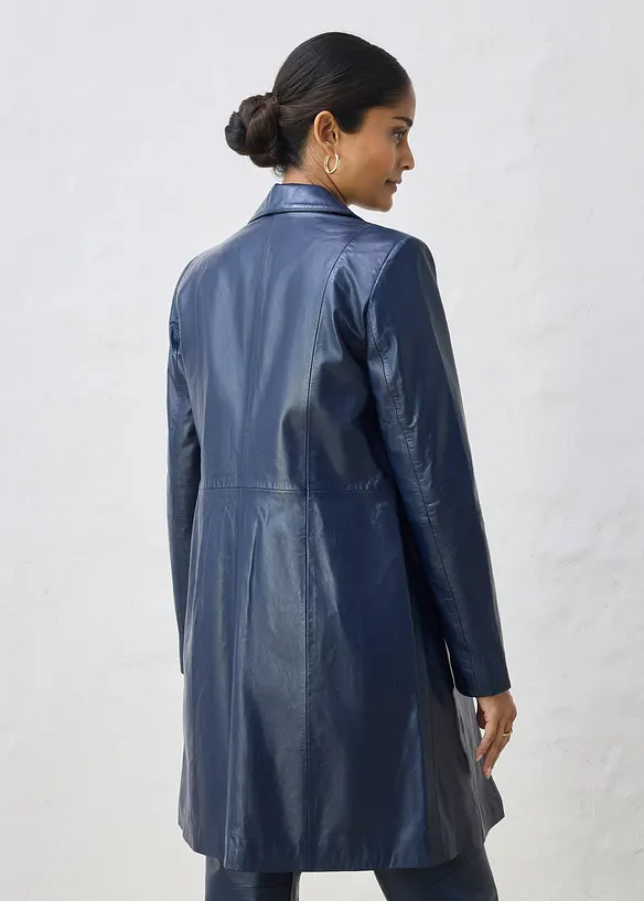 Cappotto corto in nappa d'agnello, bonprix