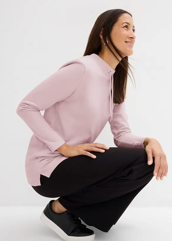 Felpa con spacco, bonprix