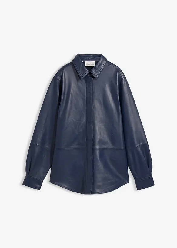 Camicia in nappa d'agnello, bonprix