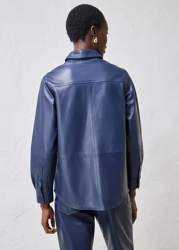 Camicia in nappa d'agnello, bonprix