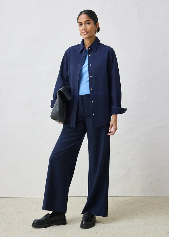 Camicia in pelle scamosciata, bonprix