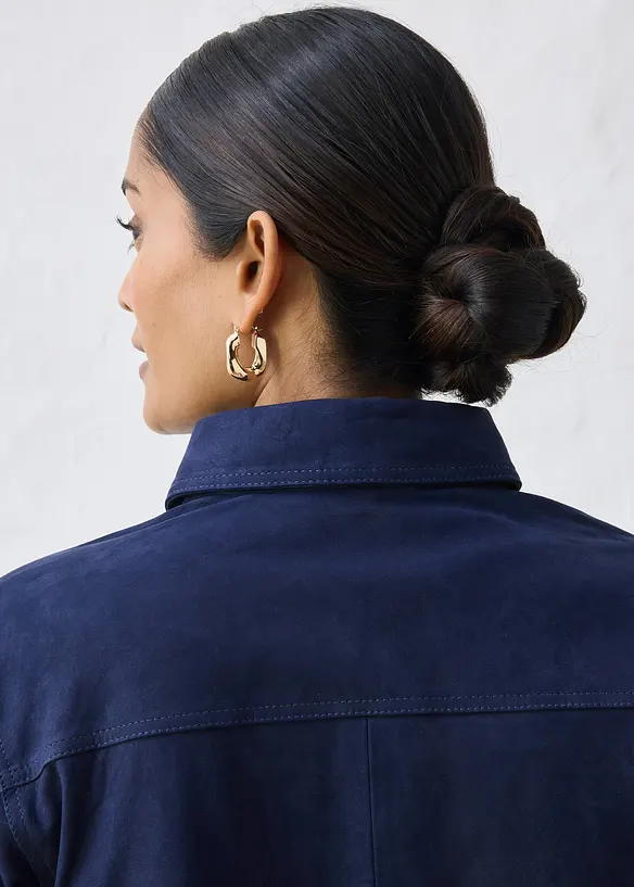 Camicia in pelle scamosciata, bonprix