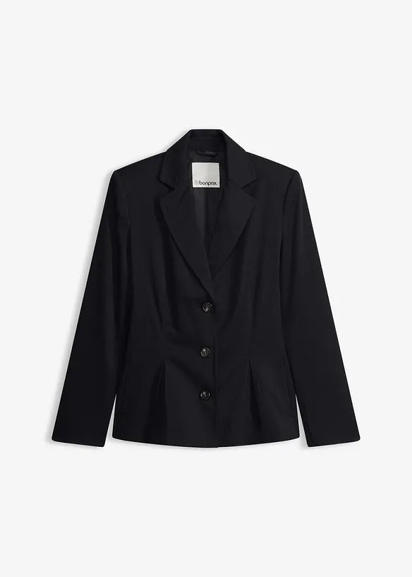 Blazer con pieghe cucite, bonprix