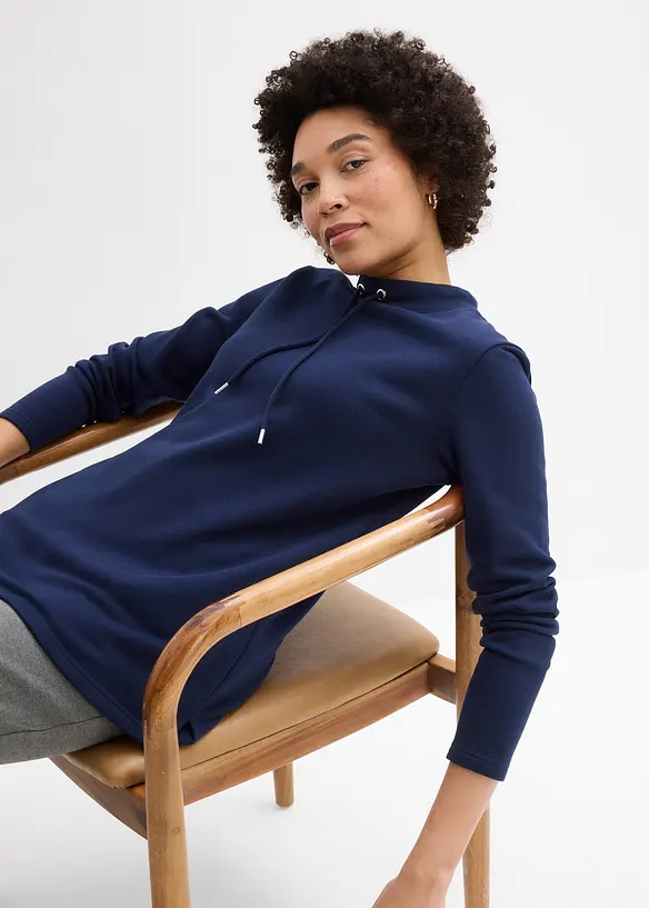 Felpa con spacco, bonprix