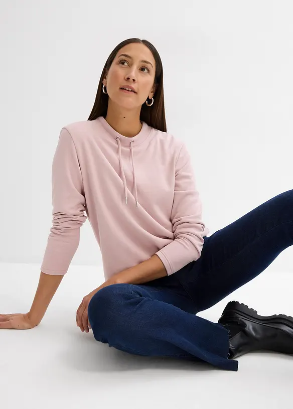 Felpa con spacco, bonprix