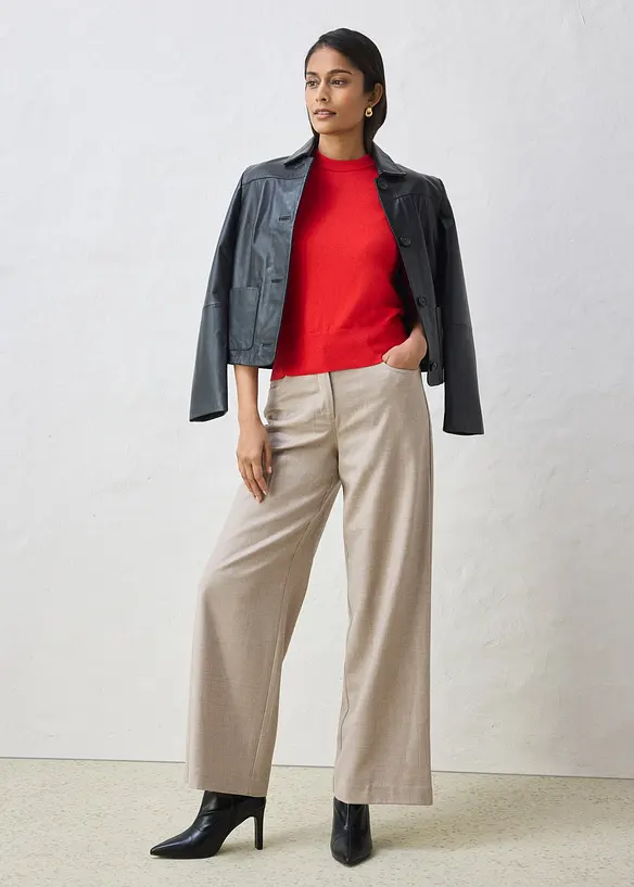 Maglia in misto seta, bonprix