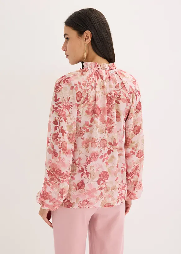 Tunica di chiffon con laccetti, bonprix