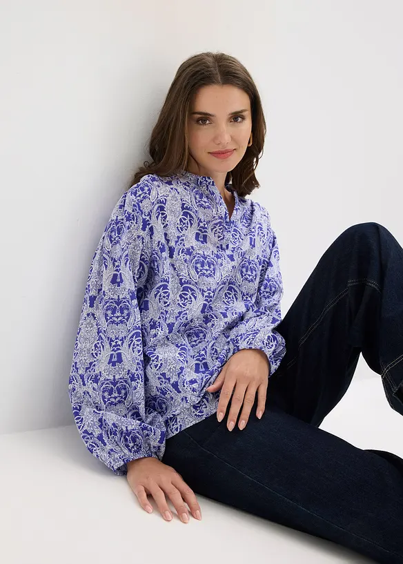 Blusa in puro cotone, bonprix